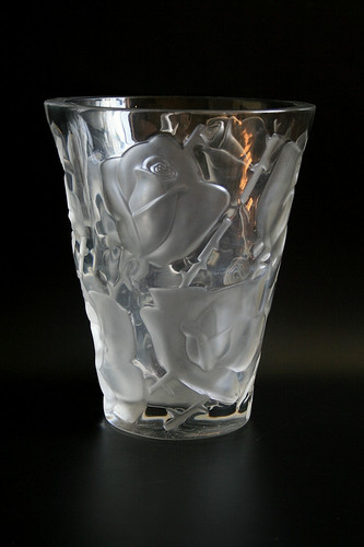 Lalique ispahan glas - lalique, vase