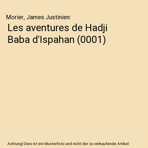 Les aventures hadji baba - de,