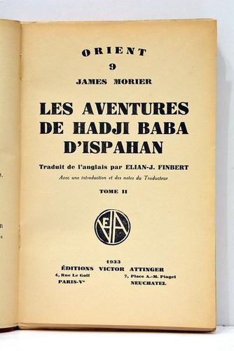 Die abenteuer von - hadji, baba